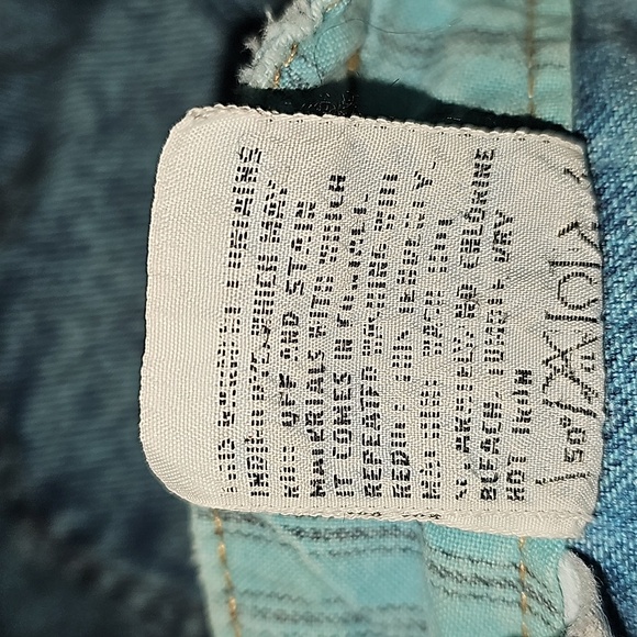 Vintage 80s Unionbay Chic Blue Acid Wash Jeans w/yoke& tapered leg Size 7x 29 - Picture 11 of 13